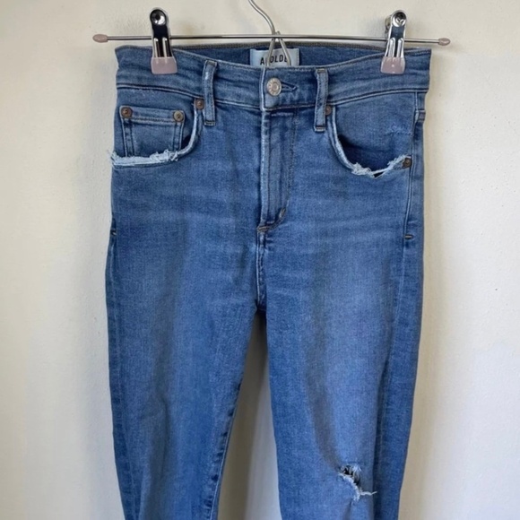 Agolde Sophie Ankle Jean In Pentacle - Picture 10 of 11